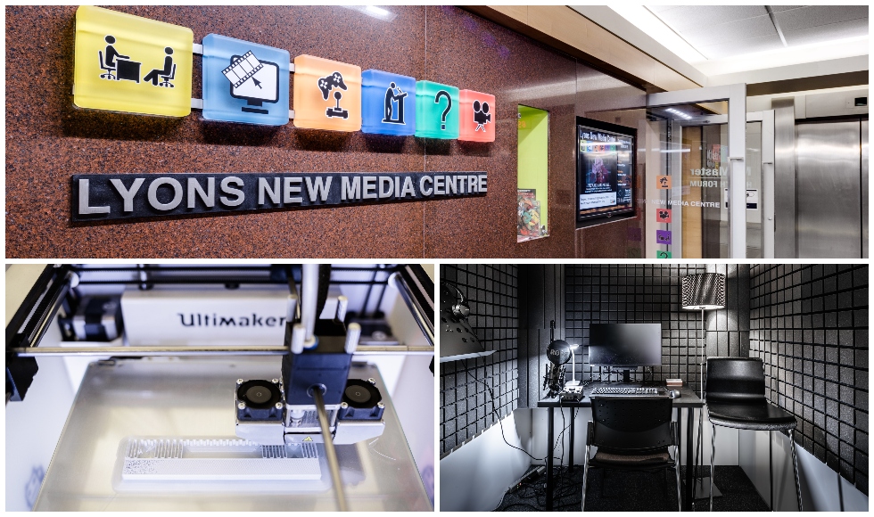 Images of the Lyons New Media Centre