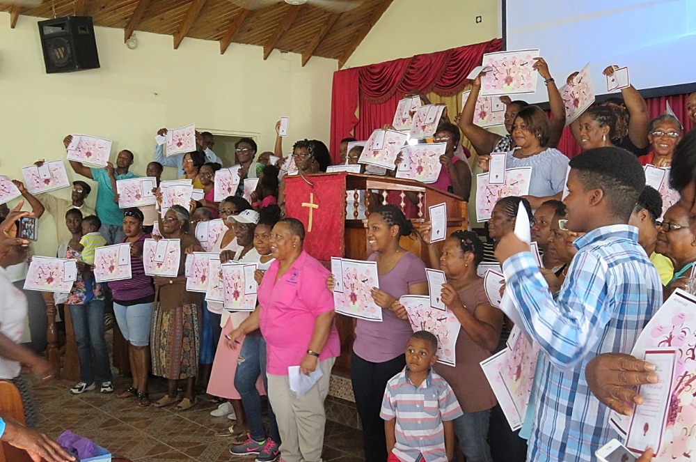In 2018, Daniel and her team travelled to Jamaica to host a breast cancer awareness workshop at which they distributed vouchers for mammograms and family history charts meant to help attendees track their family history of chronic diseases including cancer.