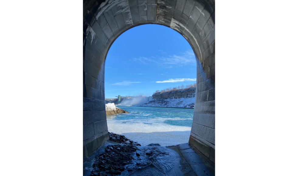 View of Niagara Falls from the Niagara Parks Power Station