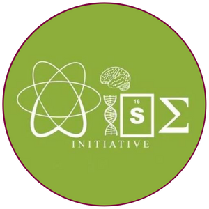 WISE McMaster logo, with symbols representing science and tech on a green background