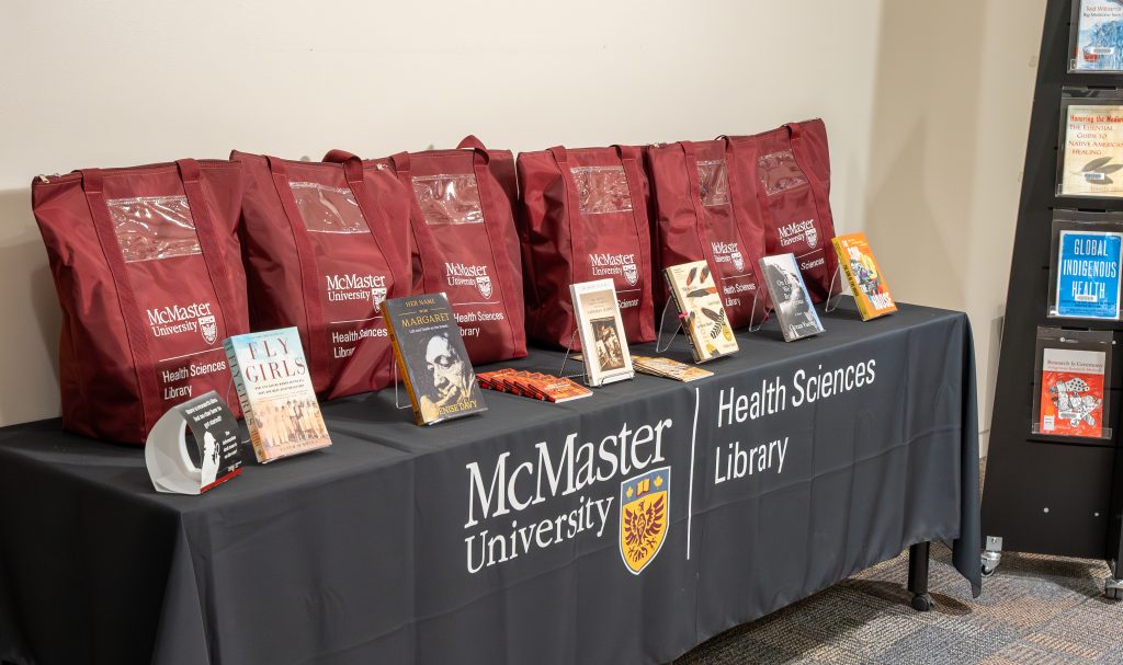 Image of the book kits laid out on a table