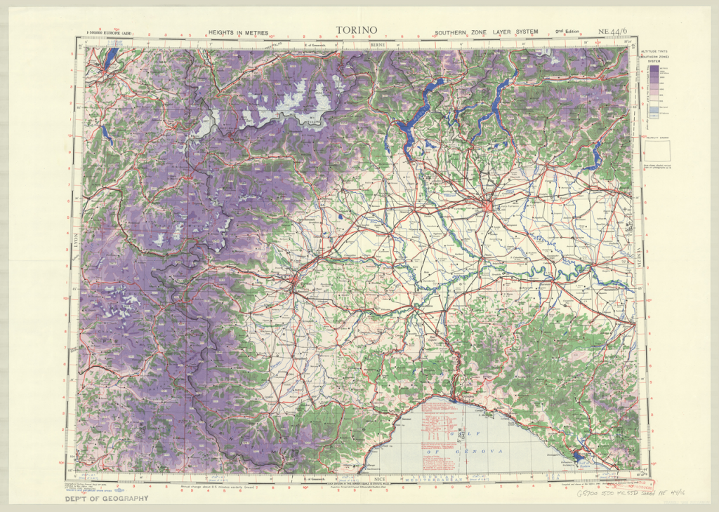 Image of the Torino map