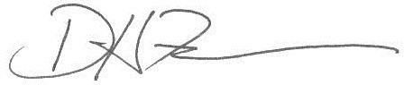 David Farrar's signature