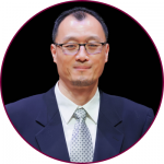 Circular headshot of Dennis Tian