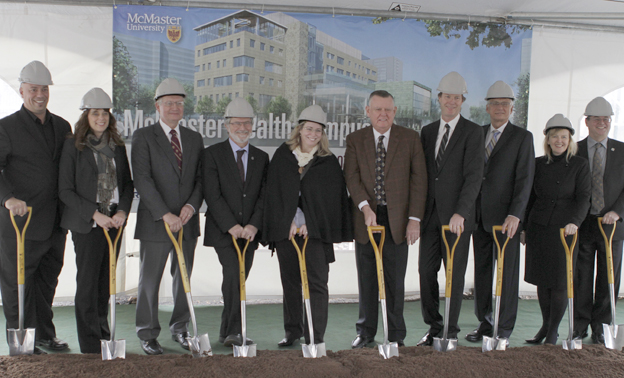 McMaster Health Campus groundbreaking