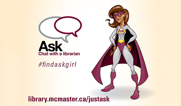 Library Ask SuperHero bookmark 03