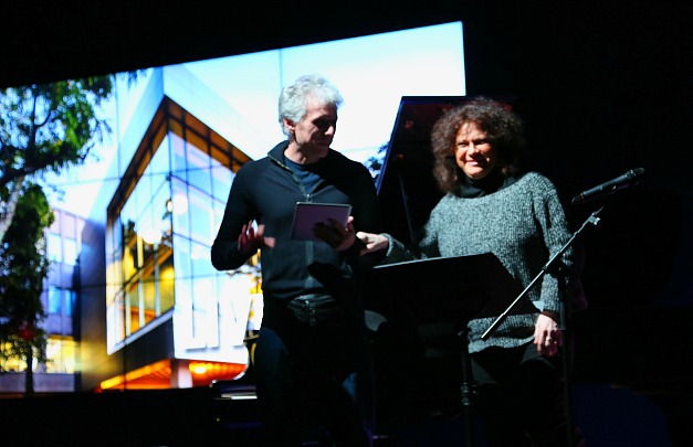 Award-winning blues singer, Rita Chiarelli lent her powerful vocals to The Creative Exchange, a recent event to showcase the state-of-the-art performance capabilities of the LIVELab. Chiarelli performed for an audience of about 50 members of Hamilton's creative community.