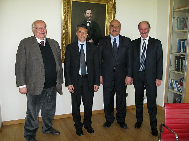 Mo Elbestawi, McMaster’s Vice-President of Research & International Affairs, and Peter Mascher, Associate Vice-President, International Affairs met with leaders from Politecnico di Torino while on a recent trip to Italy and England to expand and develop new research relationships in the area of advanced manufacturing.