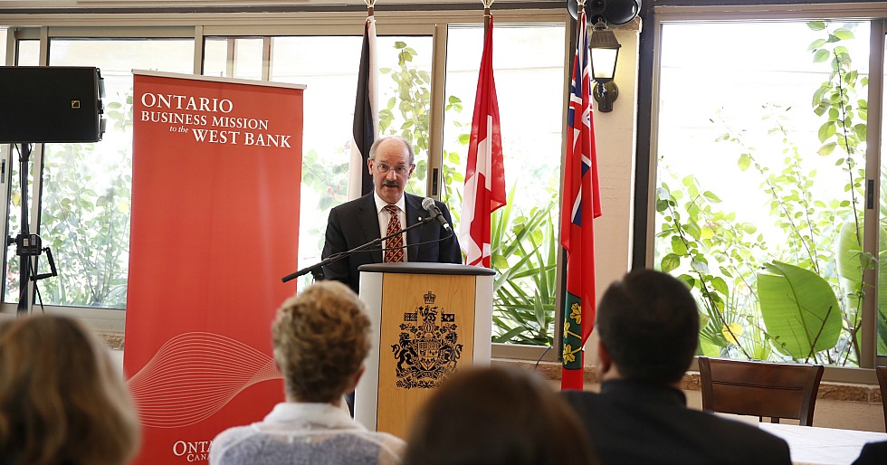 McMaster Associate Vice-President, Peter Mascher announced that McMaster will sponsor a scholarship in partnership with the Daughters for Life Foundation while on a business mission to the Israel and the West Bank led by Ontario Premier Kathleen Wynne