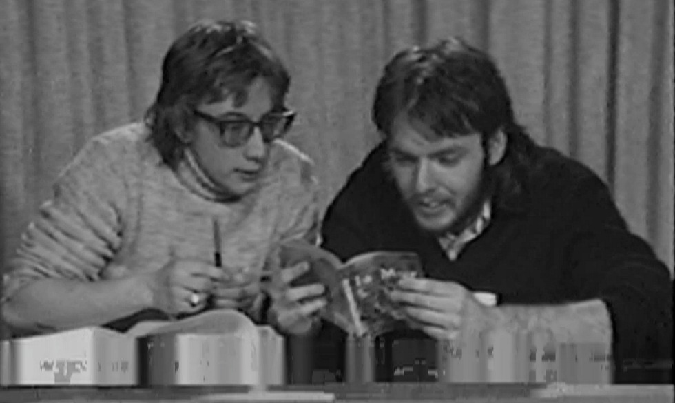 McMaster Alumnus and actor/comedian Martin Short (left) appears with a classmate in a series of sketches created for psychology course, ‘Personality and Psychopathology, Psychology 1A6.’ The footage from 1978 is one of a number of McMaster videos and films that have recently been made public as part of a new digitization project funded by the Class of 1950.