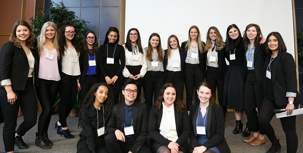 Four teams of finalists recently competed in StratComm 2017, an annual competition that pairs teams of Communications and Multimedia students from with local business owners to create comprehensive marketing and communications plans, some of which will actually be implemented.