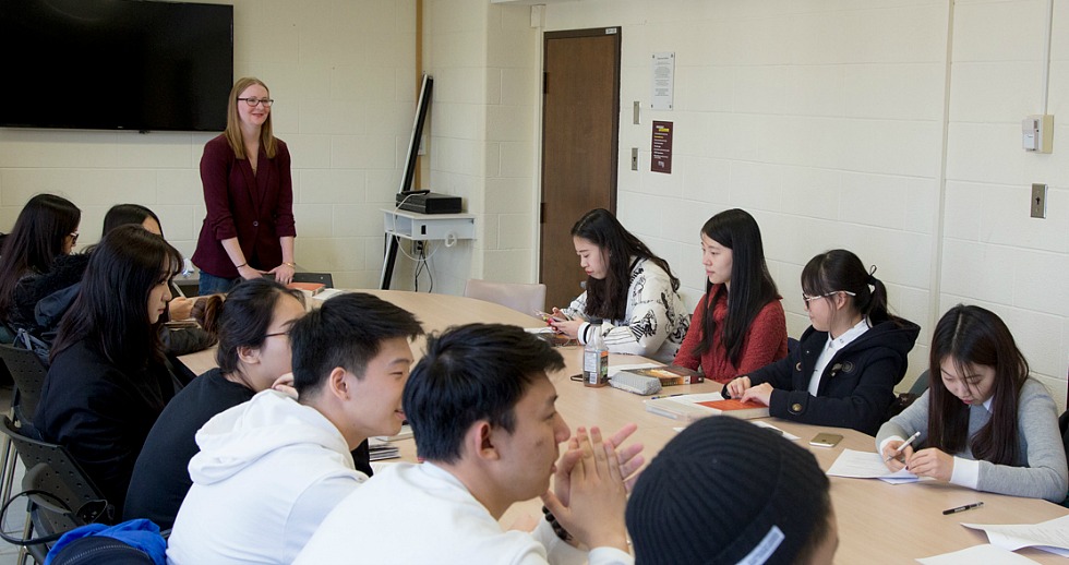 Students in the McMaster English Language Development (MELD) program have been meeting weekly in small groups to read, study and discuss Lawrence Hill’s The Illegal and, in the process, hone their English language skills.
