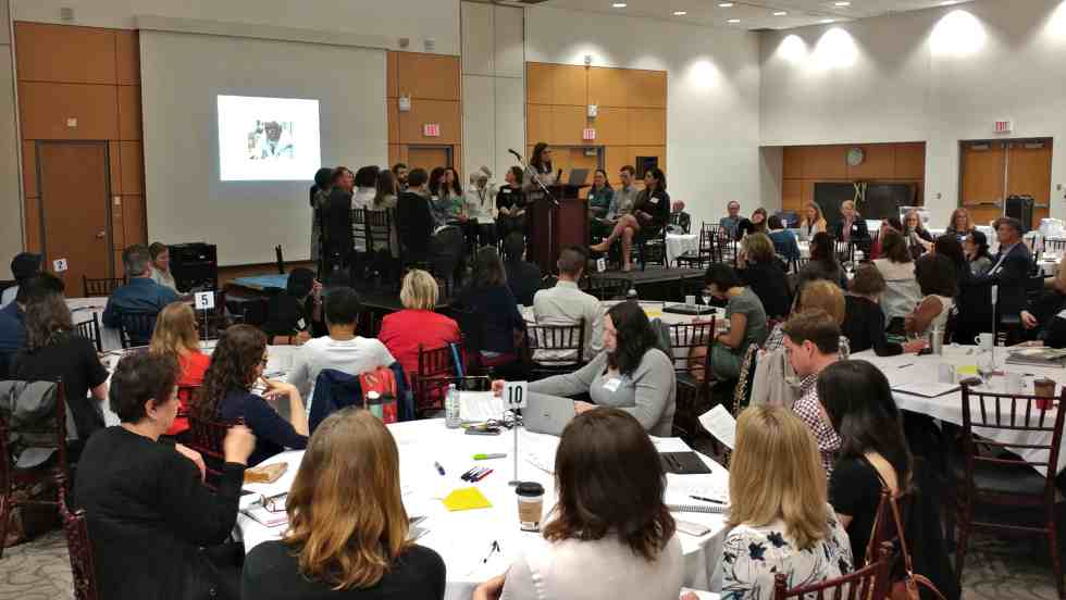 More than 130 McMaster faculty, staff and community partners gathered recently to share ideas and experiences and lessons learned at the annual Community-Campus Idea Exchange.