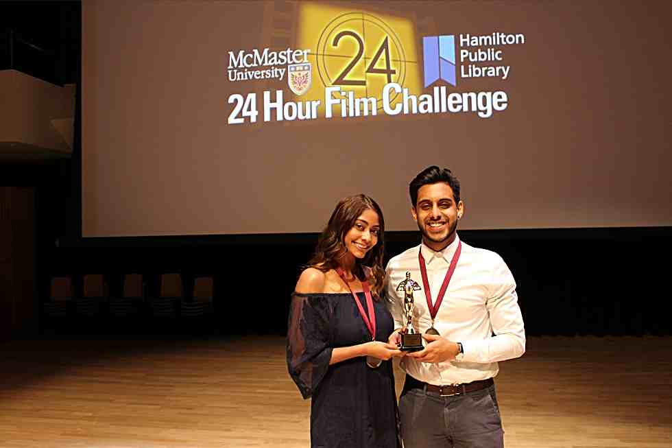 WHY NOT! Productions recently took top honours at the annual McMaster 24 Hour Film Challenge gala held recently in L.R. Wilson Hall.