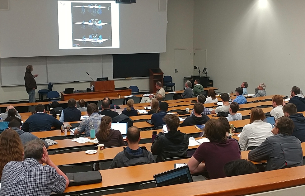 This week leading researchers from around the world gathered on campus for the Science of Early Life, an interdisciplinary conference organized by McMaster’s Origins of Life Institute.