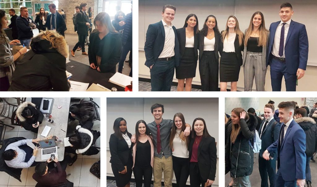 The first-year B.Comm cohort at the DeGroote School of Business participated in the 24-Hour Case Competition with a focus on financial literacy and planning.
