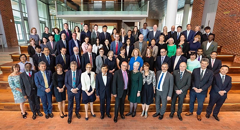 Representative from 26 universities around the world recently gathered for the Universitas 21 annual meeting held at the University of Maryland. McMaster President Patrick Deane and Vice-Provost International Affairs, Peter Mascher represented McMaster at the meeting.
