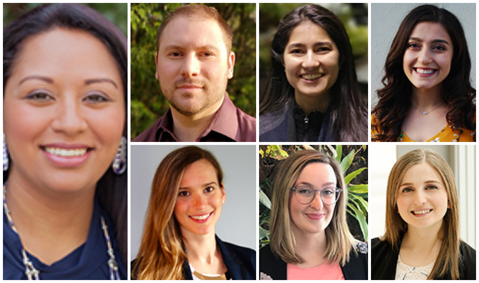 Headshots of banting postdoctoral fellow and six Vanier Scholars