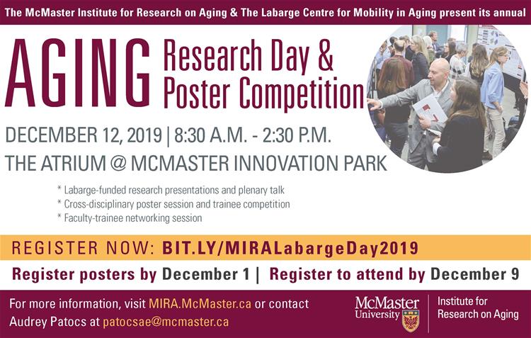 MIRA and Labarge Research Day 2019 - Daily News