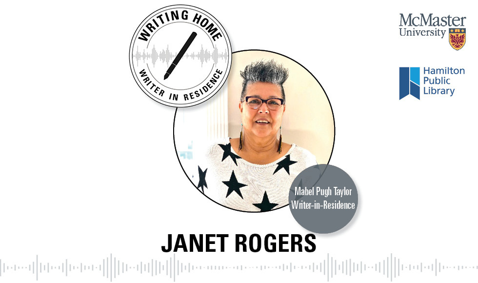 A special podcast project produced by Janet Rogers, McMaster’s Writer in Residence, features Hamilton writers’ stories of what home means to them as well as the varied ways in which they’re experiencing the COVID–19 pandemic.