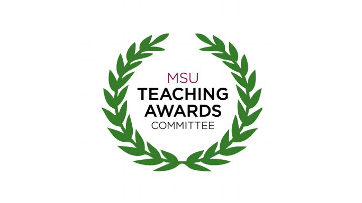 Logo for the MSU Teaching Awards Committee