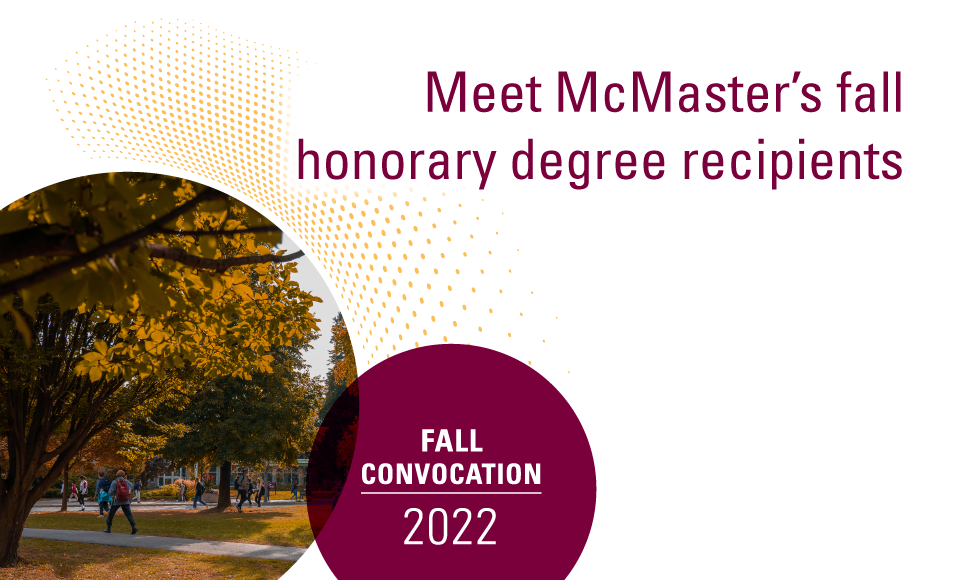 Meet the fall convocation's honorary degree recipients – Daily News