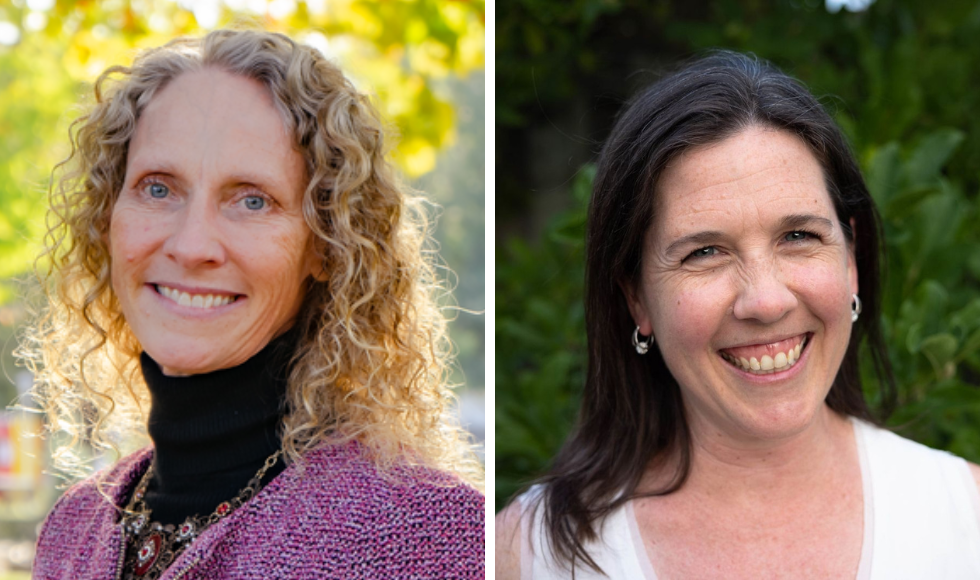 Headshots of Melissa Pool and Sarah Robinson