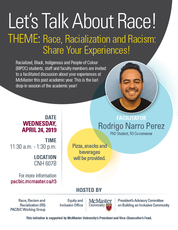 Let’s Talk About Race! April Drop-In Session – Race, Racialization and ...